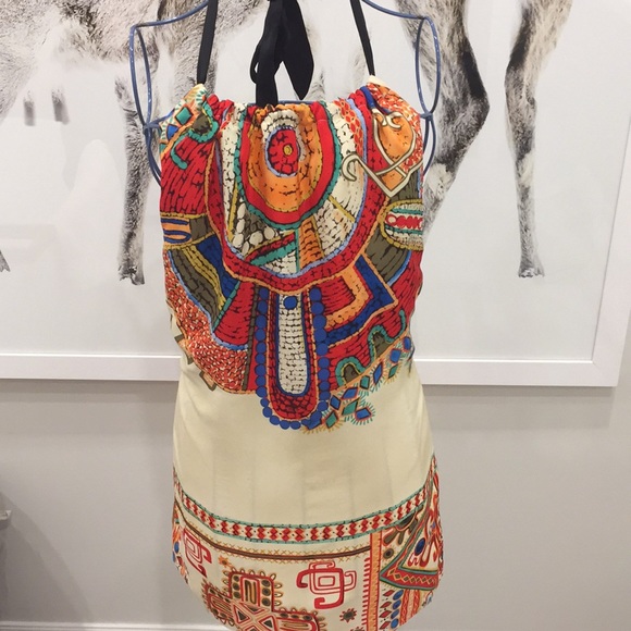 Single Tops - Single silk halter top